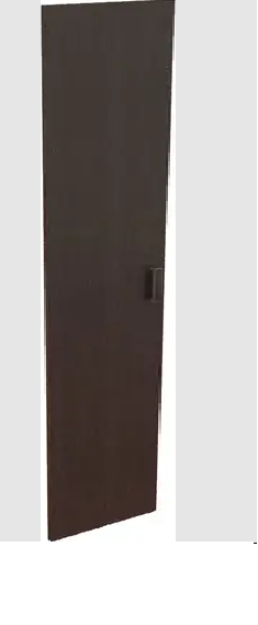 Дверь из ЛДСП к узкому стеллажу К-975. Ф Венге в Шербакуле - sherbakul.katalogmebeli.com | фото