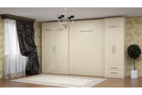 Комплект мебели со шкаф-кроватью трансформер Ратмир в Шербакуле - sherbakul.katalogmebeli.com | фото 2