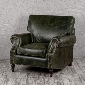 Кресло кожаное Лофт Аристократ (ширина 1070 мм) в Шербакуле - sherbakul.katalogmebeli.com | фото