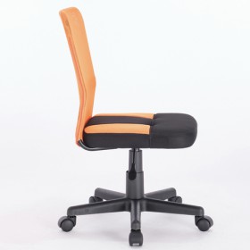 Кресло компактное BRABIX Smart MG-313 (черный, оранжевый) в Шербакуле - sherbakul.katalogmebeli.com | фото 2