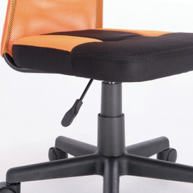 Кресло компактное BRABIX Smart MG-313 (черный, оранжевый) в Шербакуле - sherbakul.katalogmebeli.com | фото 5