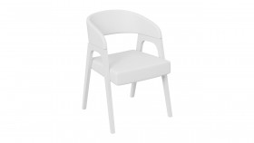 Кресло «Техас 1» (Белый матовый/Экокожа Белый №66) в Шербакуле - sherbakul.katalogmebeli.com | фото