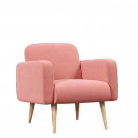 Уилбер ЛД.306010.000 Кресло (Светло-розовый, ткань UNI IDEA 1031) в Шербакуле - sherbakul.katalogmebeli.com | фото 2
