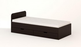 Кровать с ящиками 900 (Венге) в Шербакуле - sherbakul.katalogmebeli.com | фото