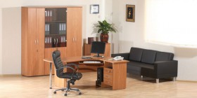 Мебель для персонала Альфа 61 Ольха в Шербакуле - sherbakul.katalogmebeli.com | фото 4