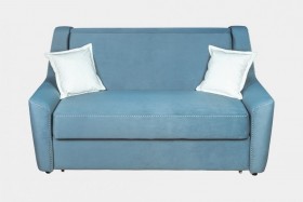 Мини-диван "Криспи" с 2-мя подушками в Шербакуле - sherbakul.katalogmebeli.com | фото